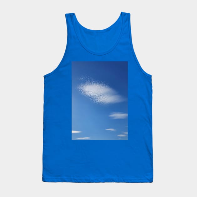 Abstract cirrus clouds Tank Top by psychoshadow